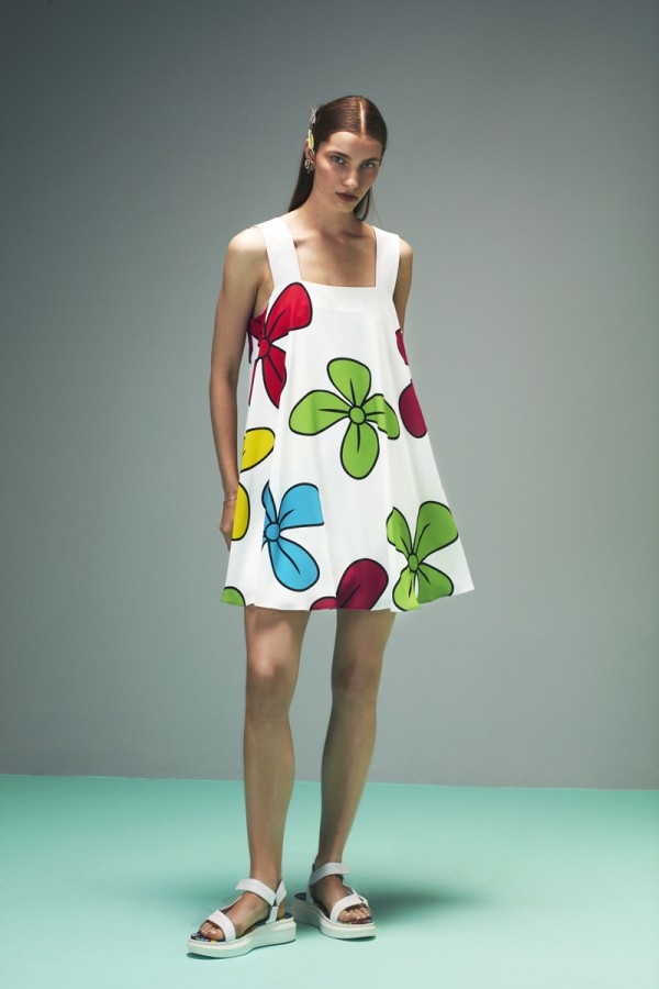 Erin Floral Short Dress HOVER