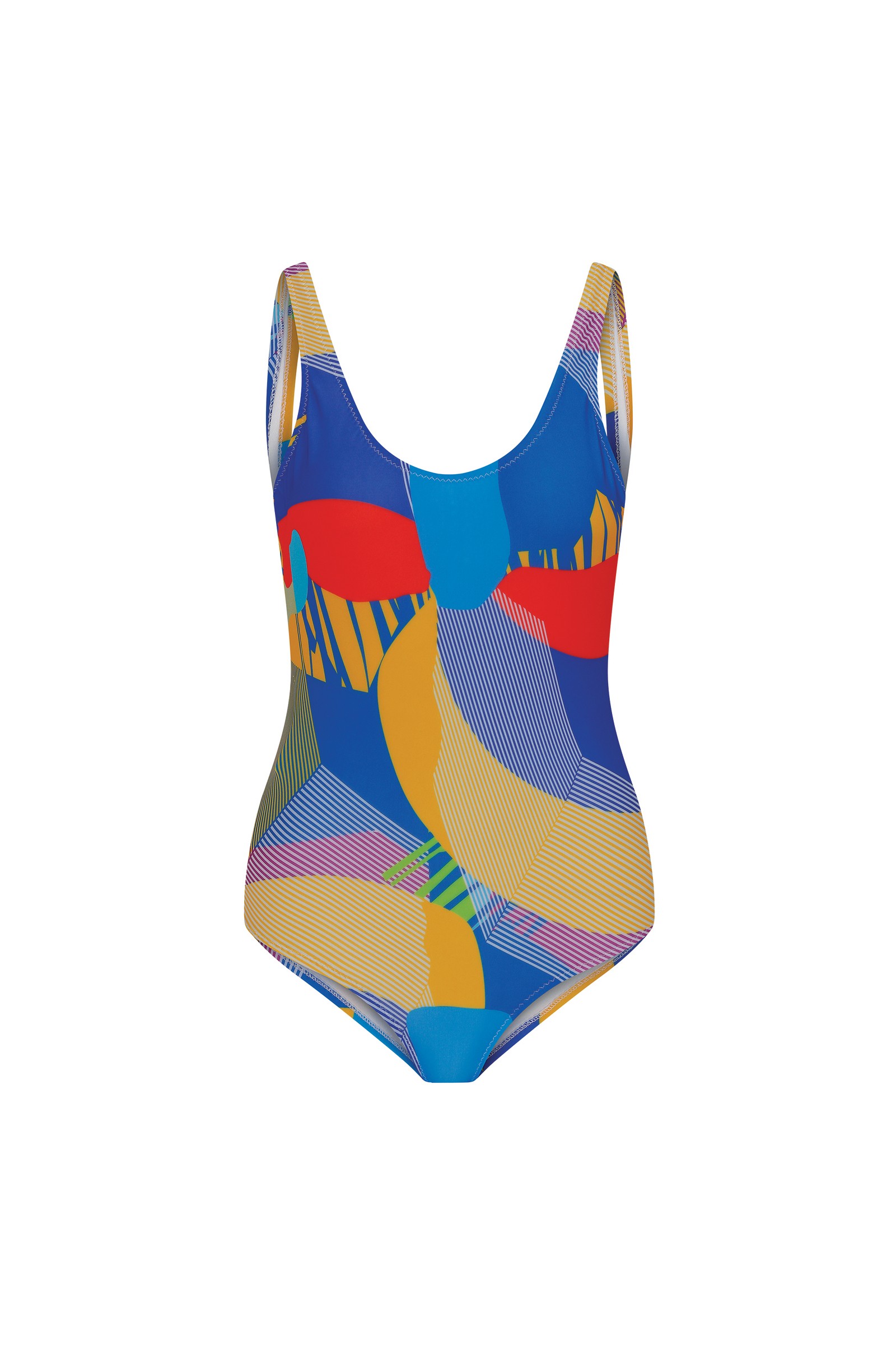 Jill Graphic Print Swimsuit 4