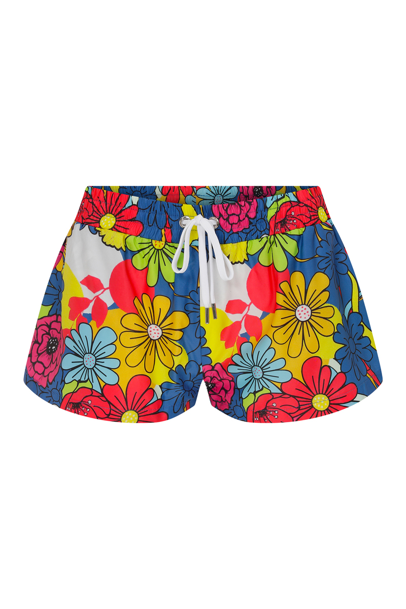 Mia Floral Print Mini Shorts 4