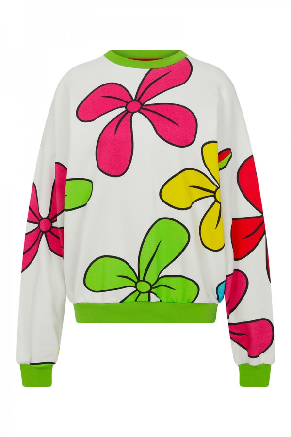 The Beg Floral Printed Sweatshirt image last