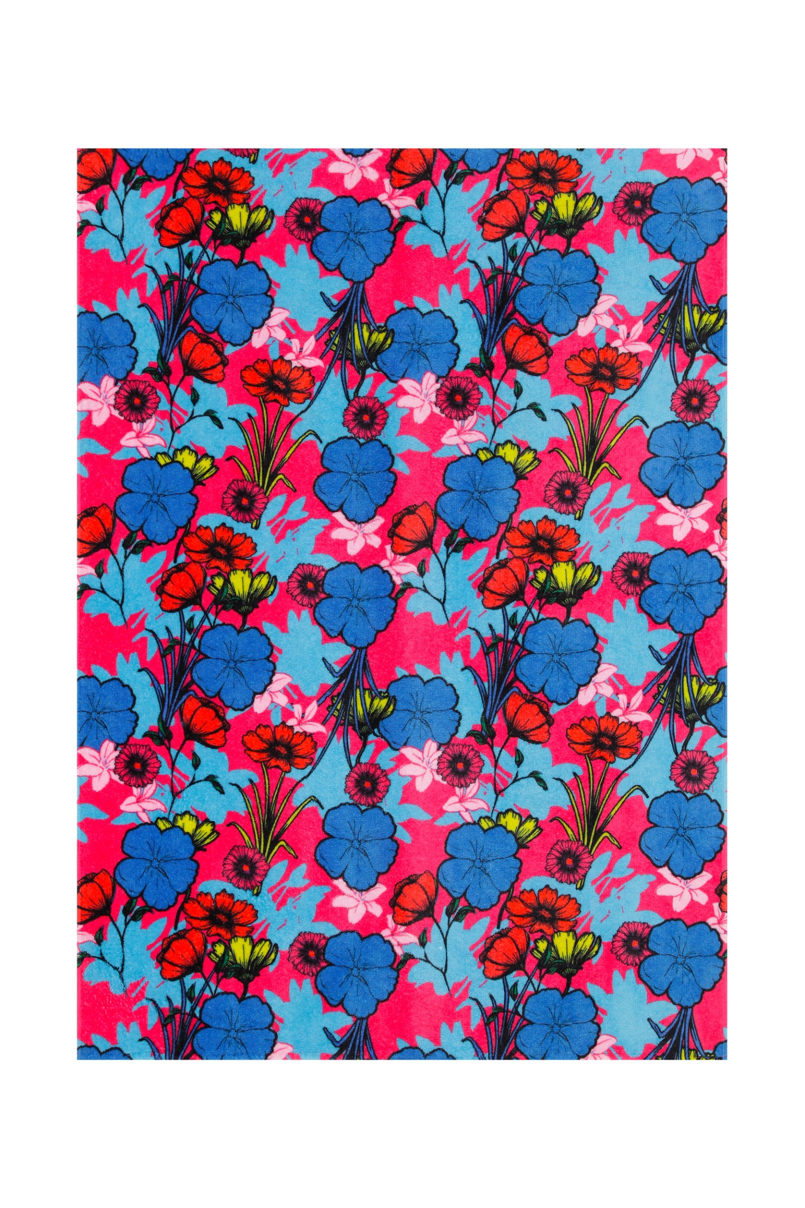 Zara Floral Print Towel 3