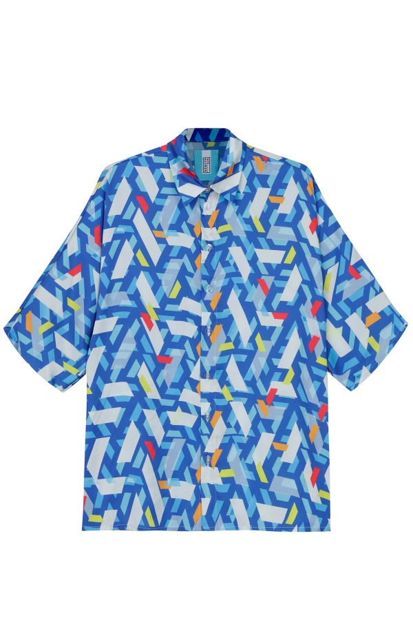Ash Graphic Pajama Shirt TN