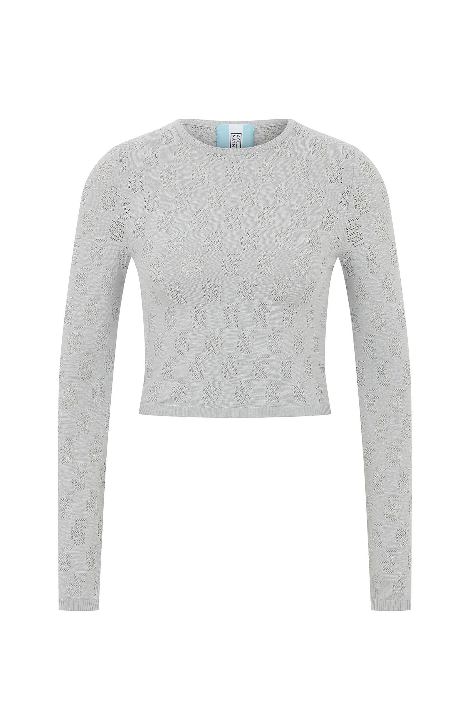 Silvia Monogram Knitted Top 3