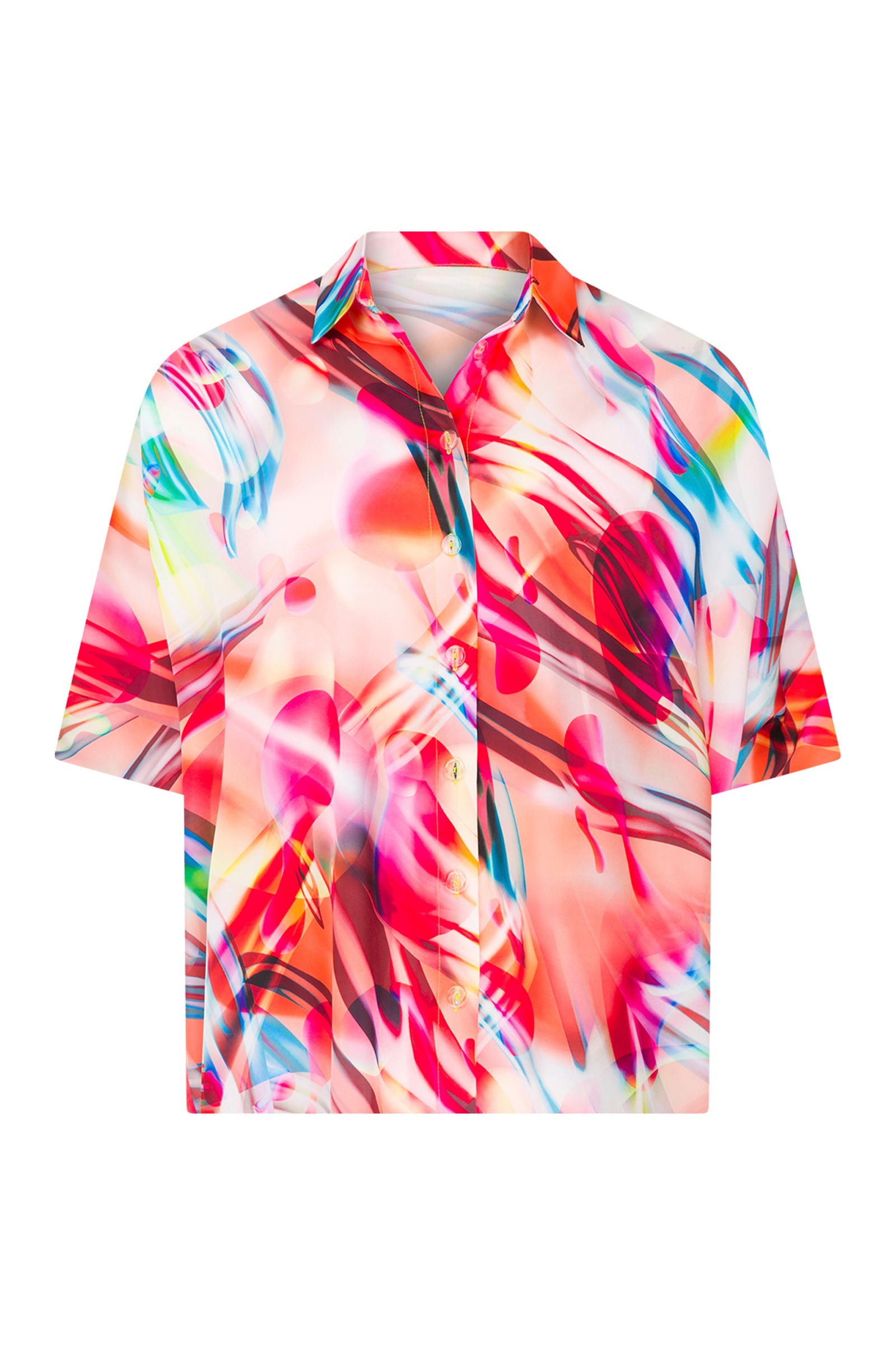 Milena Multicolor Pajama Shirt 3